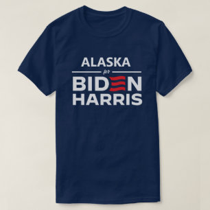 T-shirt Alaska pour Biden Harris