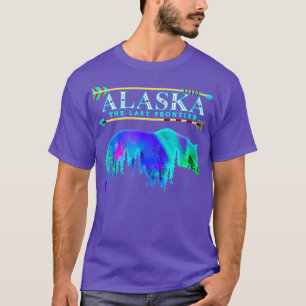 T-shirt Alaska State Pride Alaska Northern Lights Alaskan