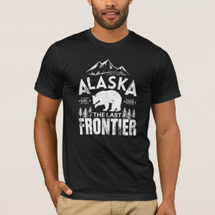 T-shirt Alaska The Last Frontier