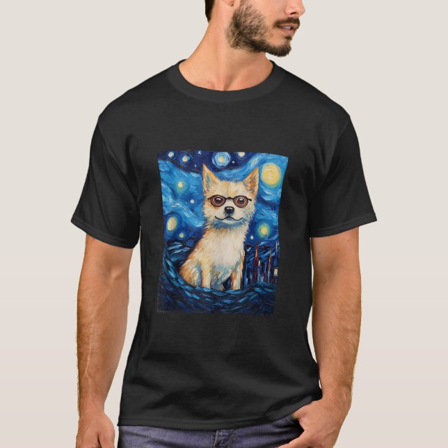 T-shirt Alaskan Klee Kai Dog Drôle Mignonne Chien Dans Un  (Devant)