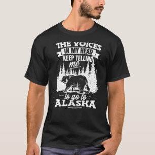 T-shirt Alaskan Wilderness Alaska Vacances