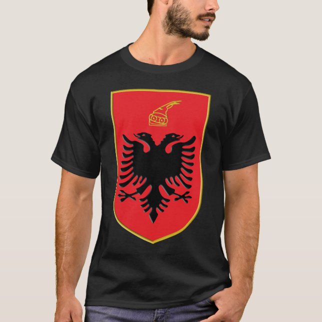 T-shirt Albania 3d Ensignia (Devant)