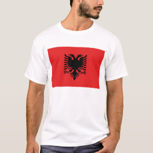 T-shirt Albania Flag T-Shirt, Patriotic T-Shirts,