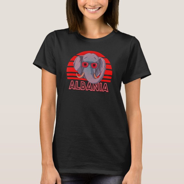 T-shirt Albanie (Devant)