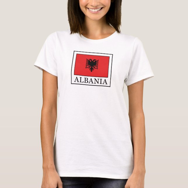 T-shirt Albanie (Devant)