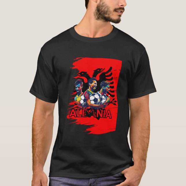 T-SHIRT ALBANIE (Devant)