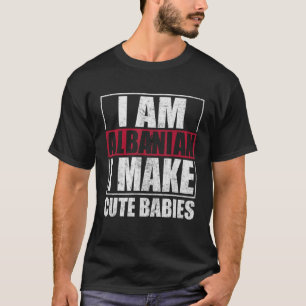 T-shirt Albanie Drapeau Fiers Albanais Hommes & Femmes