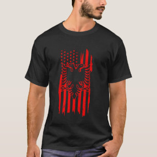 T-shirt Albanie Vintage des racines albanaises de la fiert