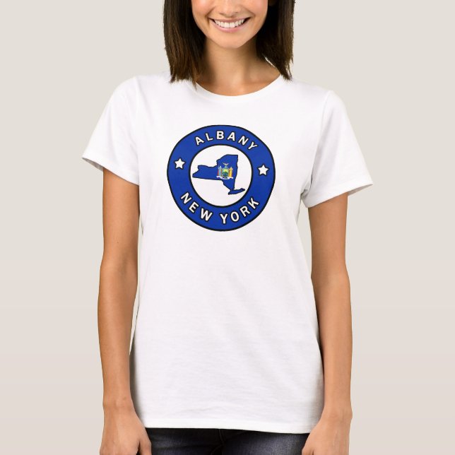 T-shirt Albany New York (Devant)