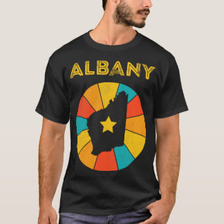 T-shirt Albany Western Australia Vintage désorganisé Souve