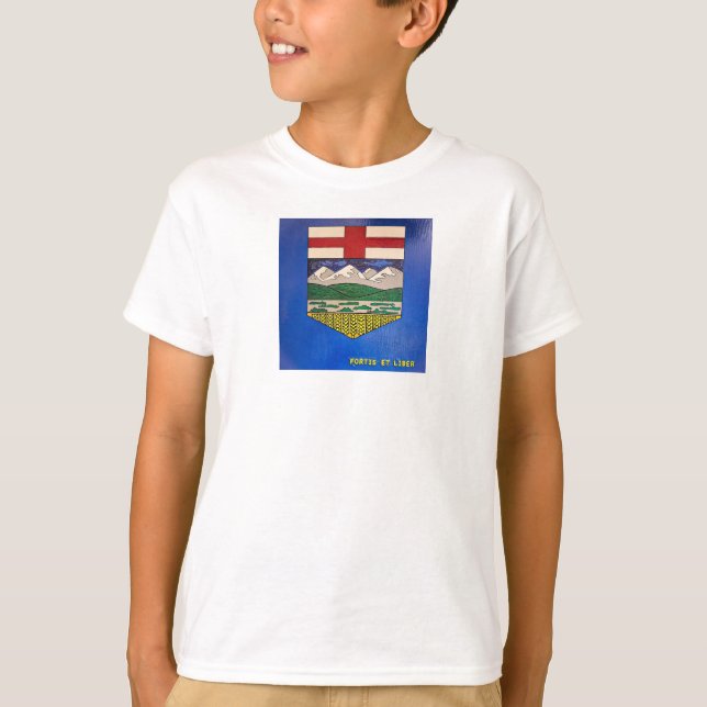 T-shirt ALBERTA pour enfants (Devant)