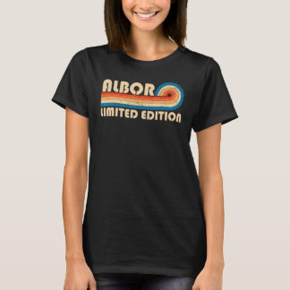 T-shirt ALBOR Nom Retro Vintage 80s 90s Anniversaire Réuni