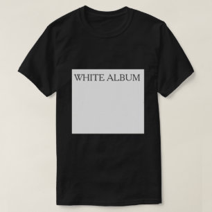 T-shirt Album blanc pour hommes T=Chemise