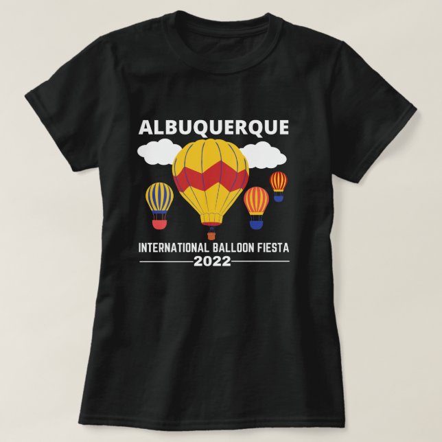 T-shirt Albuquerque Balloon Fiesta 2022 (Design devant)