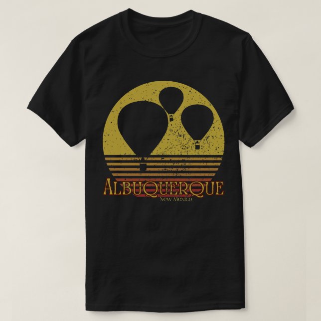 T-shirt Albuquerque Nouveau-Mexique 7 (Design devant)