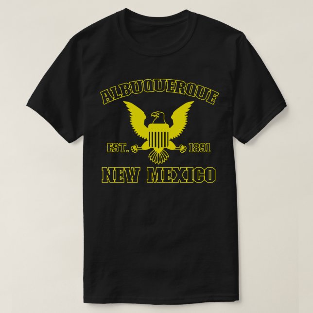 T-shirt Albuquerque Nouveau-Mexique Albuquerque NM (Design devant)
