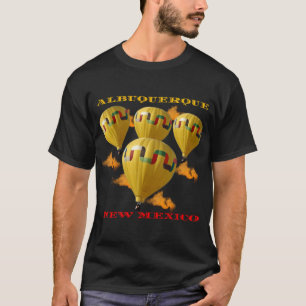 T-shirt Albuquerque Nouveau-Mexique Hot Air Balloon Fiesta