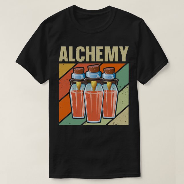 T-shirt Alchimie de potion alchimiste (Design devant)