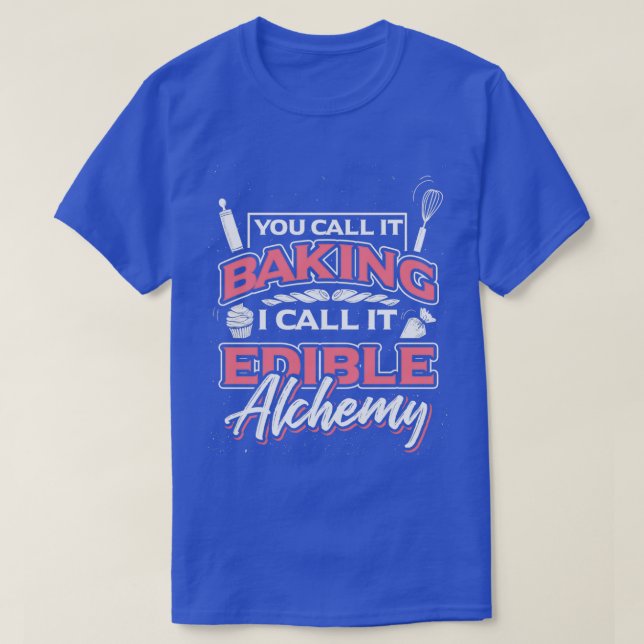 T-shirt Alchimie du gâteau (Design devant)