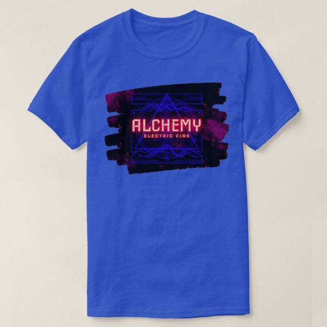 T-shirt Alchimie Incendie électrique (Design devant)