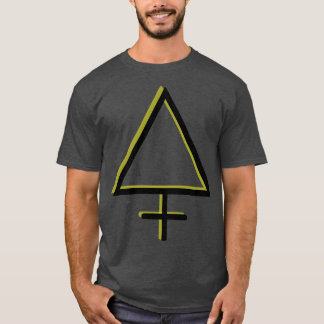 T-shirt Alchimie jaune