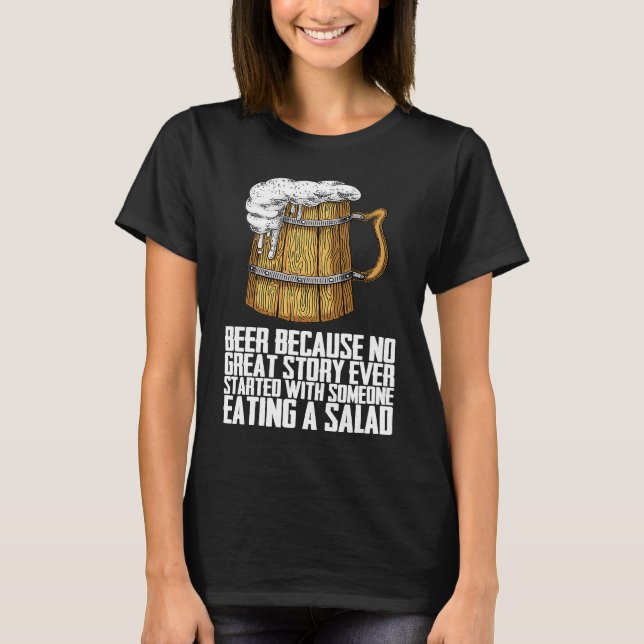 T-shirt Alcohol  Beer  Beers  16 (Devant)