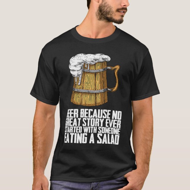 T-shirt Alcohol  Beer  Beers  16 (Devant)