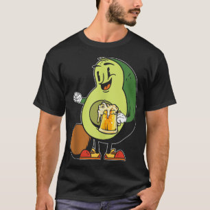 T-shirt Alcool de bière Avocado Boisson brassé Boisson Tro