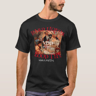 T-shirt Alcool fort Type de sang VOD positif VODKA 2041