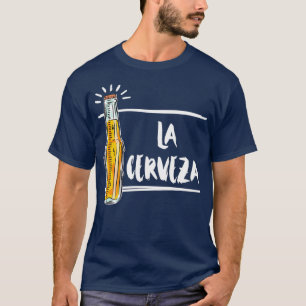 T-shirt Alcool La Cerveza Bière Hommes Femmes Cadeaux Adul