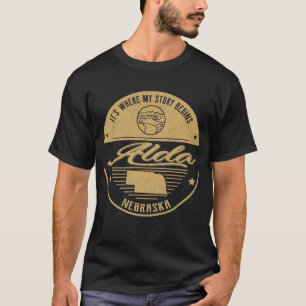 T-shirt Alda Nebraska C'est là que commence mon histoire