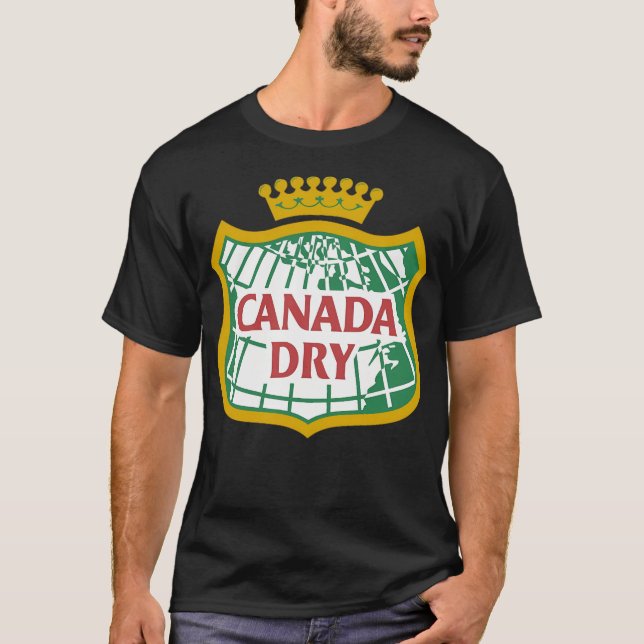 T-shirt Ale canadienne de gingembre sec (Devant)