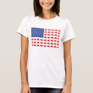T-shirt ALÉA-Drapeau À Cycle Automobile