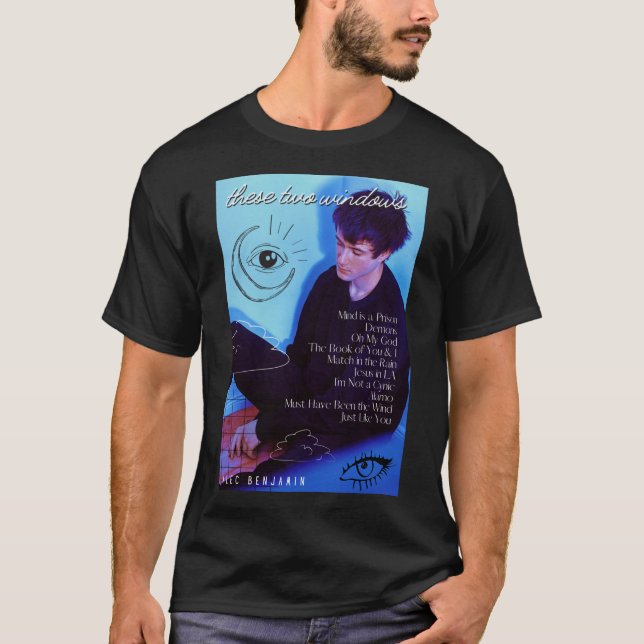 T-shirt Alec Benjamin Ces deux fenêtres 1 (Devant)