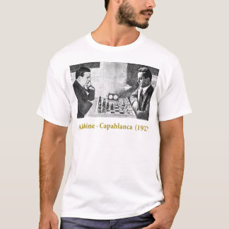 T-shirt alekhine-capablanca