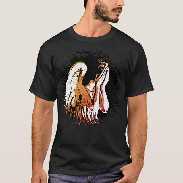 T-shirt Alerte - Ange de plaie - Ne pas lier 1a (Devant)