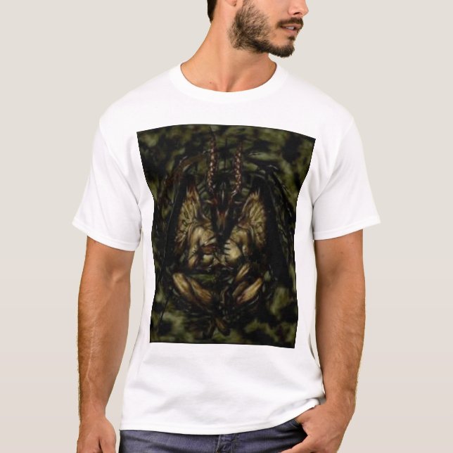 T-shirt Alessa en "colline silencieuse " (Devant)