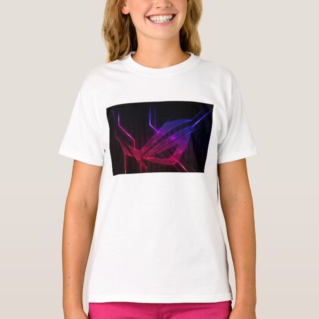T-shirt Alex Plays filles tee (Devant)
