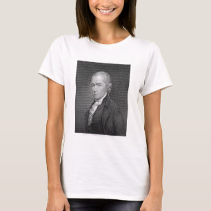 T-shirt Alexander Hamilton (1757-1804) gravé par John