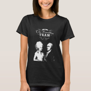 T-shirt Alexander Hamilton, Eliza. Cadeaux d'histoire.