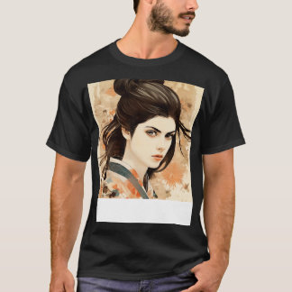 T-shirt Alexandra Daddario UkiyoE