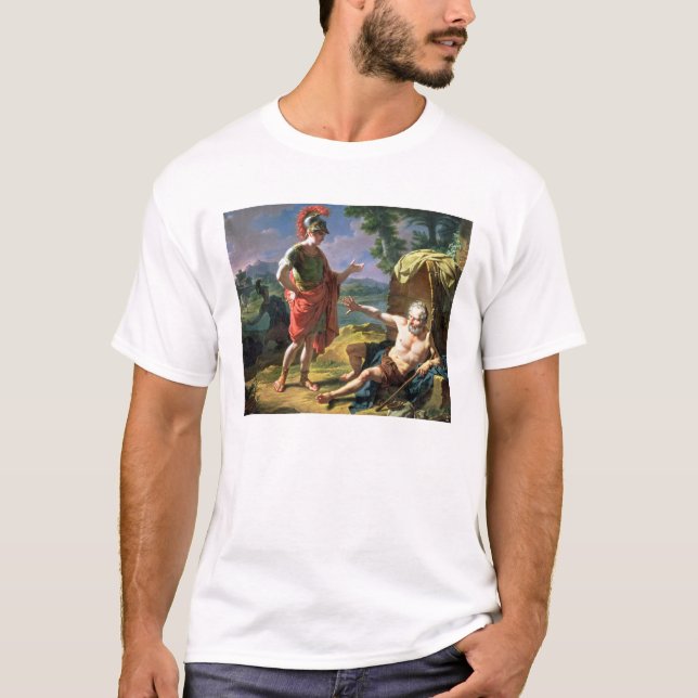 T-shirt Alexandre et Diogène, 1818 (huile sur la toile) (Devant)