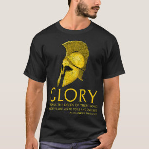 T-shirt Alexandre La Grande Citation Sur La Grecque Ancien