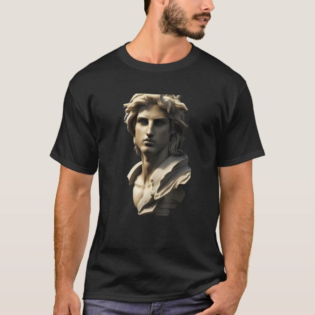 T-shirt Alexandre La Grande Grèce Antique Histoire grecque (Devant)