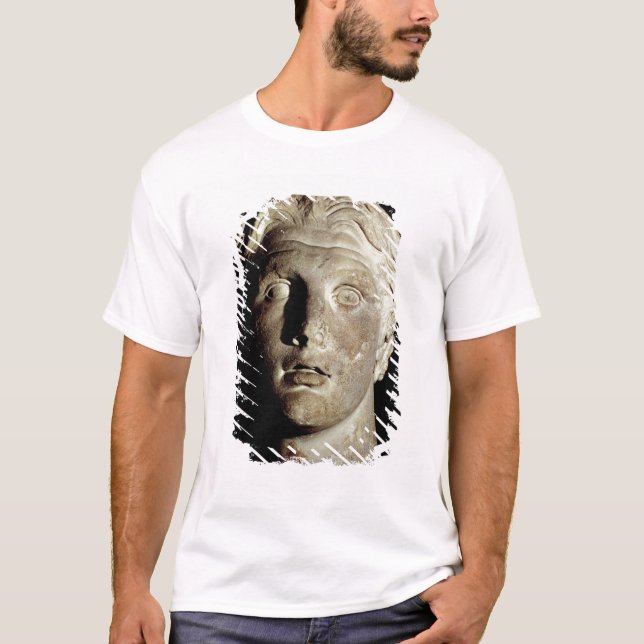 T-shirt Alexandre le grand, a trouvé dans Pergamum (Devant)
