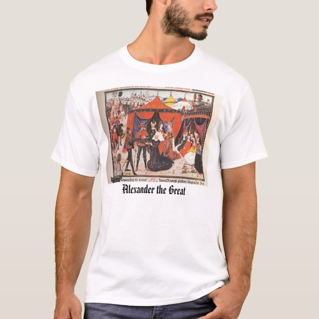 T-shirt Alexandre le grand, Alexandre le grand (Devant)