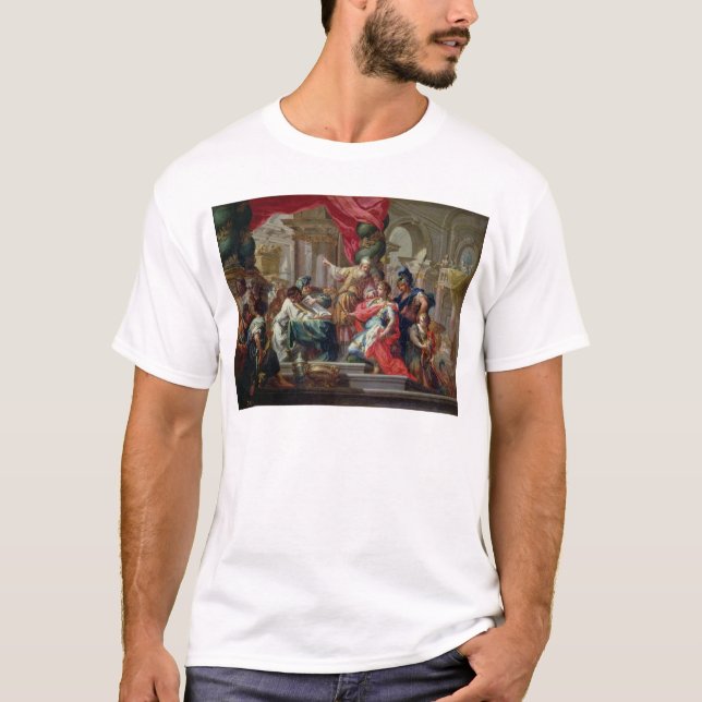 T-shirt Alexandre le Grand dans le Temple de Jérusalem (Devant)