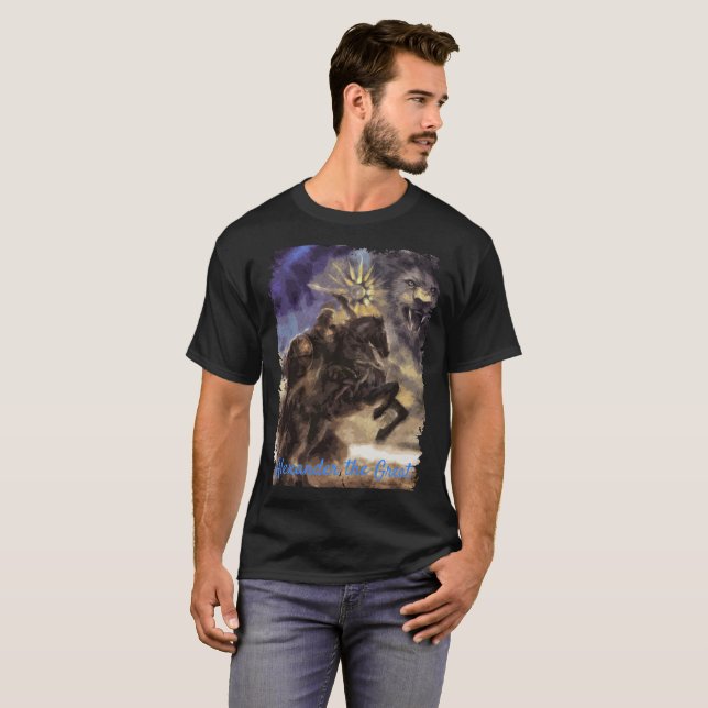 T-shirt Alexandre le Great (Devant entier)