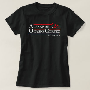 T-shirt Alexandria Ocasio-Cortez 2028 AOC 28 Imposer une t