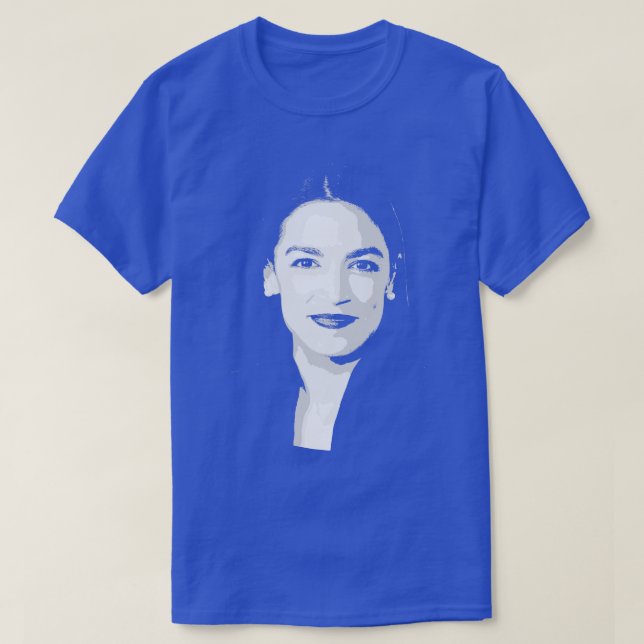T-shirt Alexandria Ocasio Cortez, AOC (Design devant)